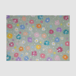 De Seda Papel Tecido Colar