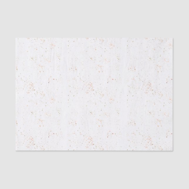 De Seda Papel Tecido com Pontos Sutis Dourados (Frente )