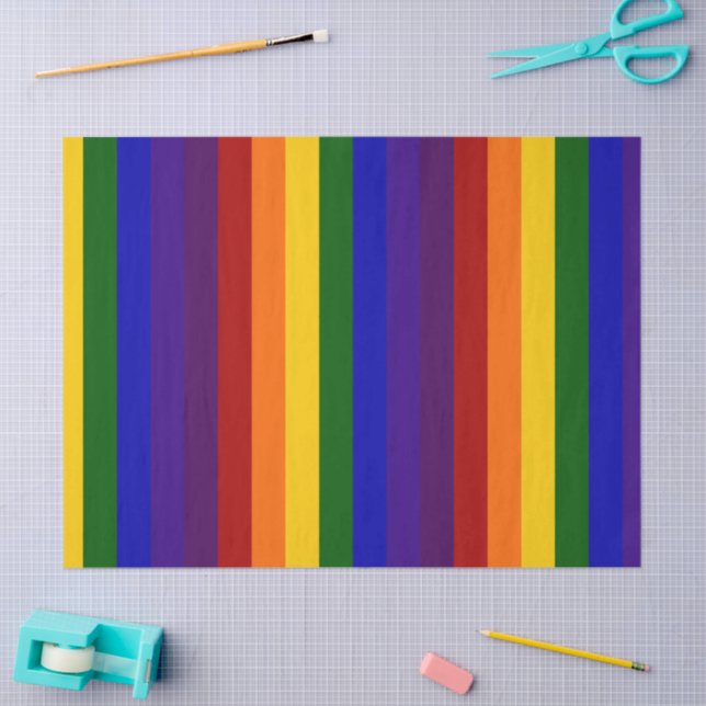De Seda Papel Tecido com Stripe (Arte )