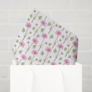 De Seda Papel Tecido Cosmos