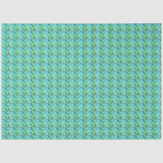 De Seda Papel Tecido da Piscina Nadadora (Frente )