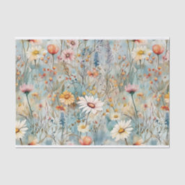 De Seda Papel Tecido Daisy Wildflower