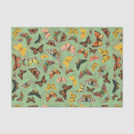 De Seda Papel Tecido das Borboletas