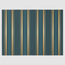 Papel Tecido Decorativo Luxo Listra Azul Verde Dou