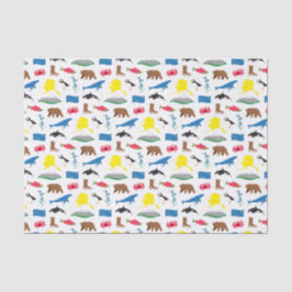 De Seda Papel Tecido do Alasca