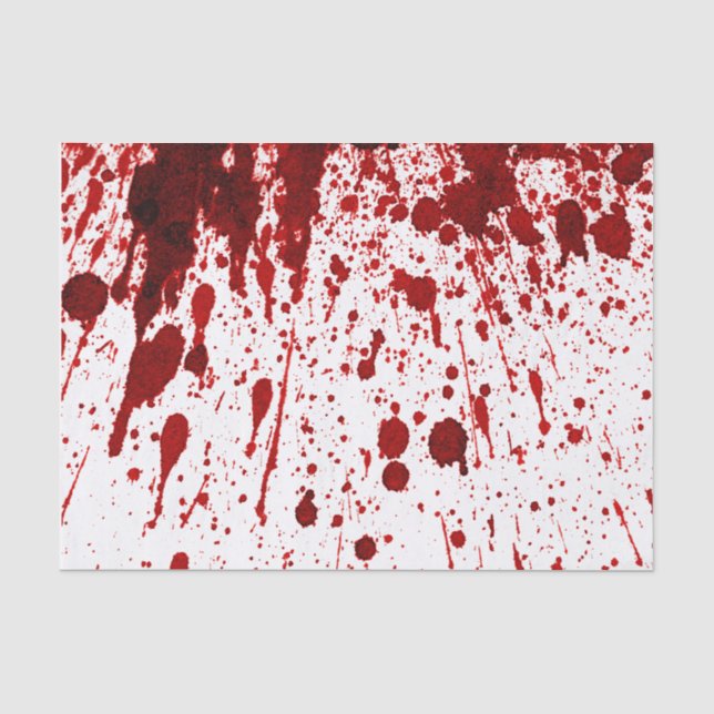 De Seda Papel Tecido Embalando Vampiro Sanguíneo Gothi (Frente )