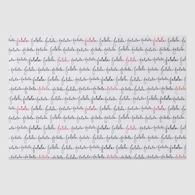 De Seda Papel Tecido Falala (Frente )