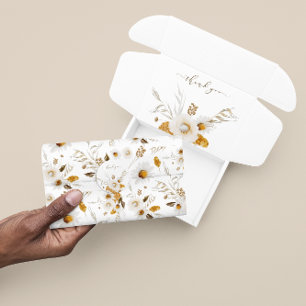 De Seda Papel Tecido Floral Aquarela
