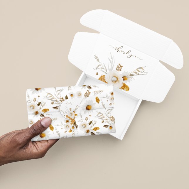 De Seda Papel Tecido Floral Aquarela (Celebrate someone special with this beautiful watercolor floral tissue paper! Matching collection!)