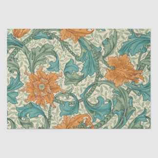 De Seda Papel Tecido Floral Bonito William Morris