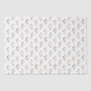 De Seda Papel Tecido Floral Pastel