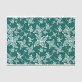 De Seda Papel Tecido Folha (Emerald)