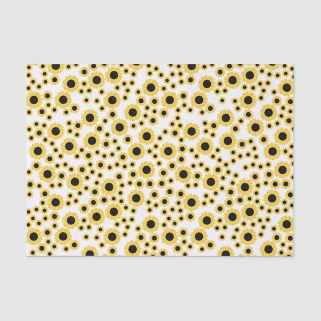 De Seda Papel Tecido Girassol (Frente )