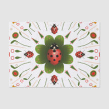 Papel Tecido Ladybug