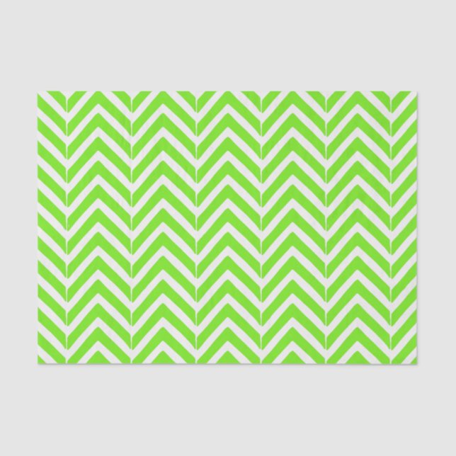 De Seda Papel Tecido Padrão Chevron Zig Zag (Frente )
