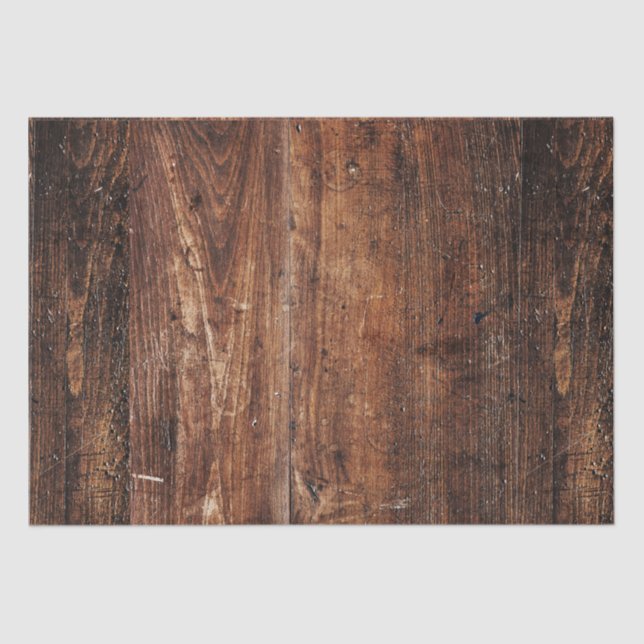 De Seda Papel Tecido Rustic Wraping Wood (Frente )