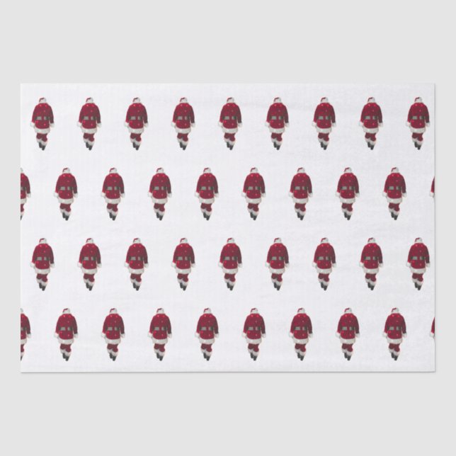 De Seda Papel Tecido Santa Cláusula (Frente )