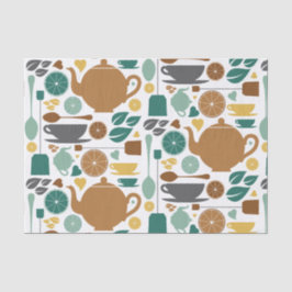 De Seda Papel Tecido Tea