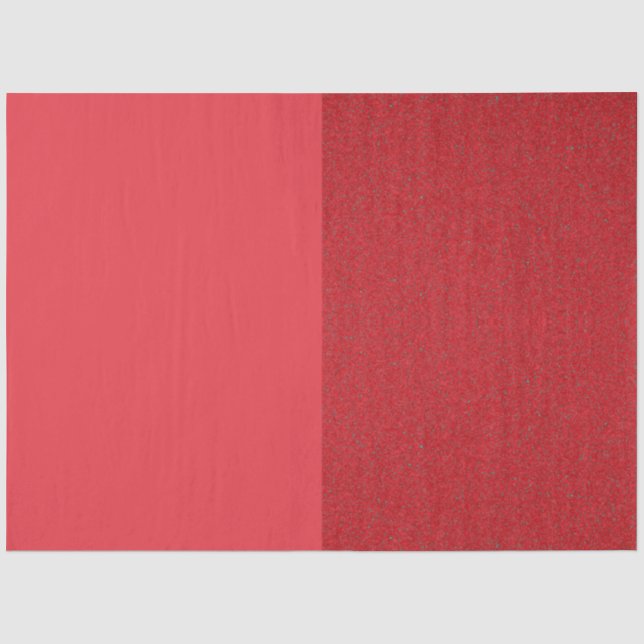 De Seda Papel Tecido Vermelho Tomate - Fração Suave E Espe (Frente )
