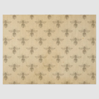 De Seda Papel Tecido Vintage Honey Bee Series Design 9
