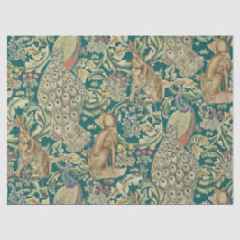 De Seda Papel Tecido Walter Morris "Forest"