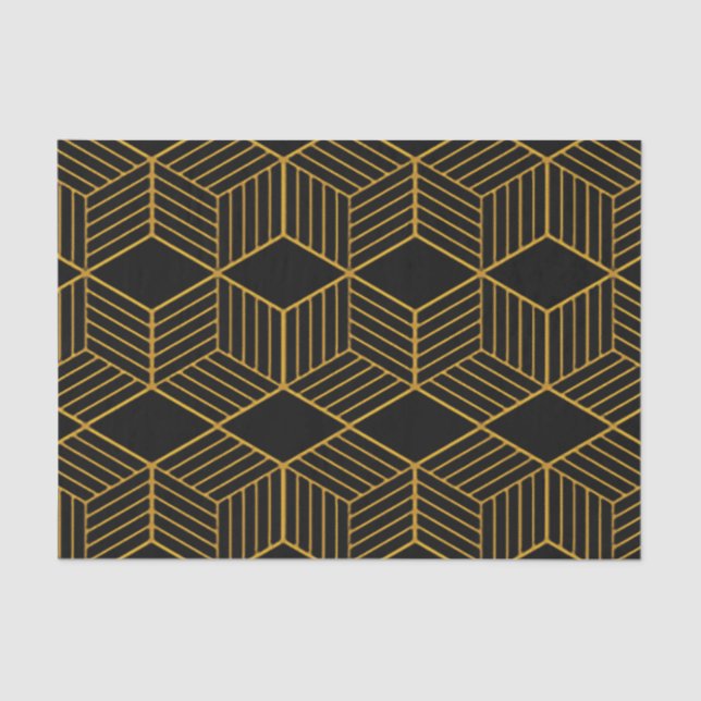 De Seda Papel tecidos em cubo (Frente )