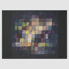 DE SEDA PAPEL TECIDOS : PAUL KLEE : VELHO SOM : 1925
