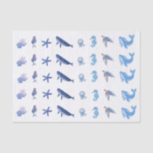 Papel Tecidual - a sereia do mar