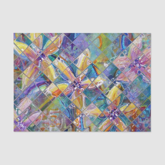 De Seda Papel Tecidual do Artista (Frente )