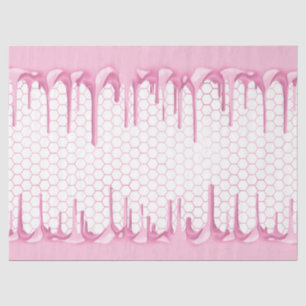 De Seda Papel Tecidual do Design nº 1 do Glam Honeycomb
