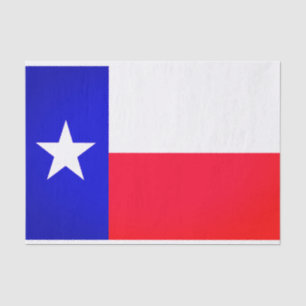 De Seda Papel Tecidual do Sinalizador Texas