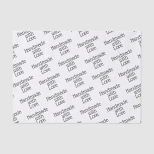 De Seda Papel Tecidual - Fita Manuscrita Com Amor