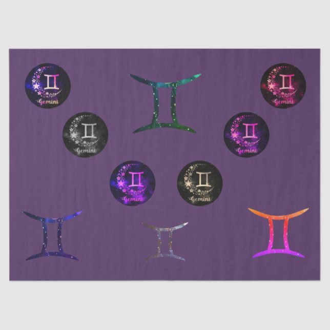 De Seda Papel Tecidual Gemini (Frente )