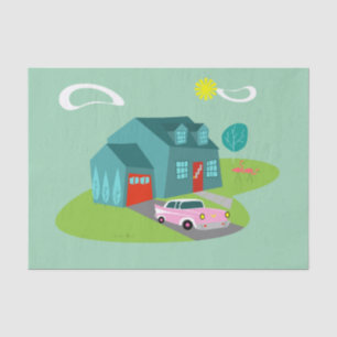 De Seda Papel Tecidual Suburbano