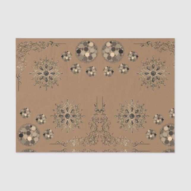 De Seda Papel tecidular (Frente )