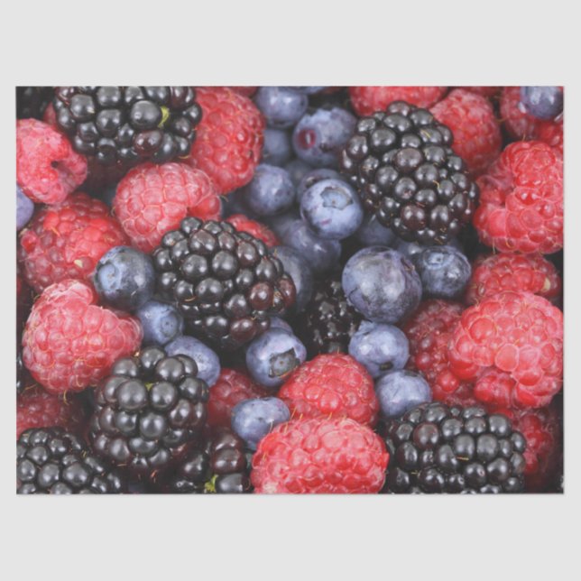 De Seda papel tecidular bagas (Frente )