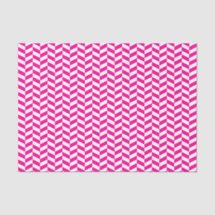 De Seda Papel tecidular, branco e rosa a quente