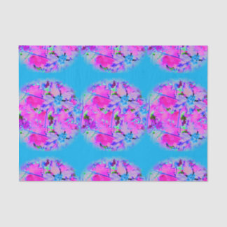 De Seda Papel tecidular cor-de-rosa floral