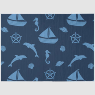 De Seda papel tecidular oceânico