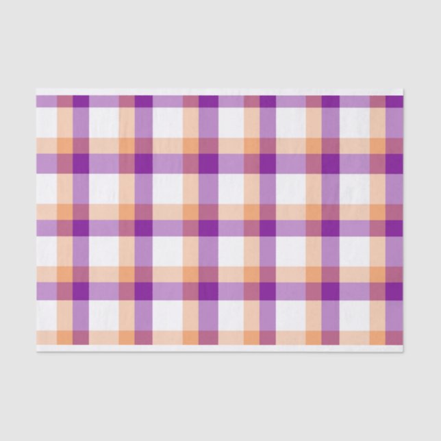 De Seda Papel tecidular - Xadrez cômoda (Frente )