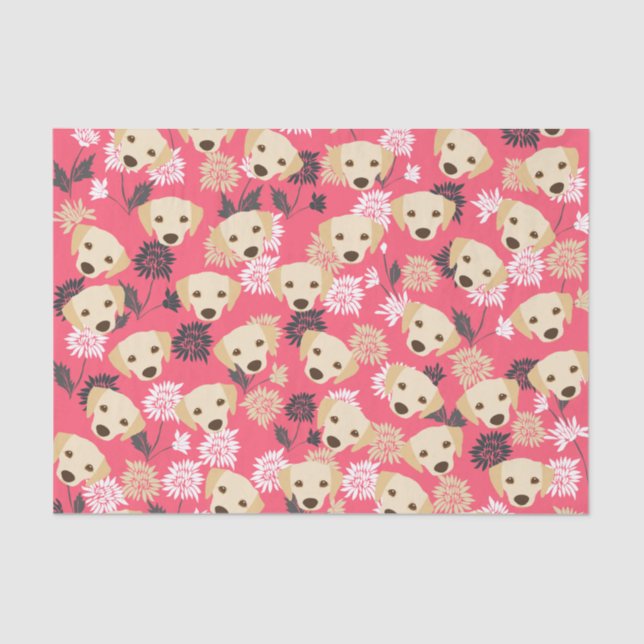 De Seda Papel Teclado Labrador (Frente )