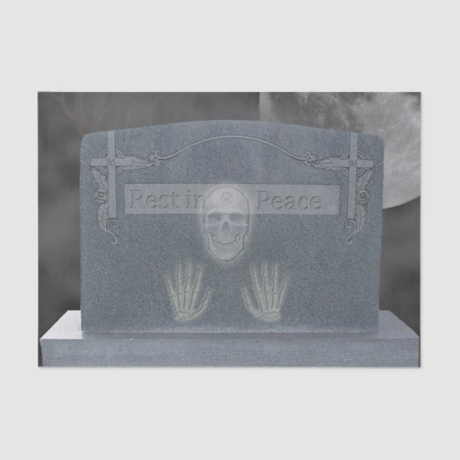 De Seda Papel Teclado Tomb (Frente )