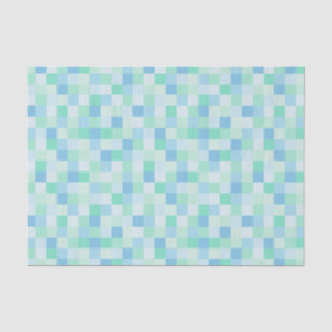 De Seda Papel Tema Azul e Azul Qua
