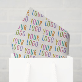 De Seda Papel Tissue Bege Personalizado Logotipo Empresari