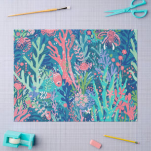 De Seda Papel tissue com estampa estilosa