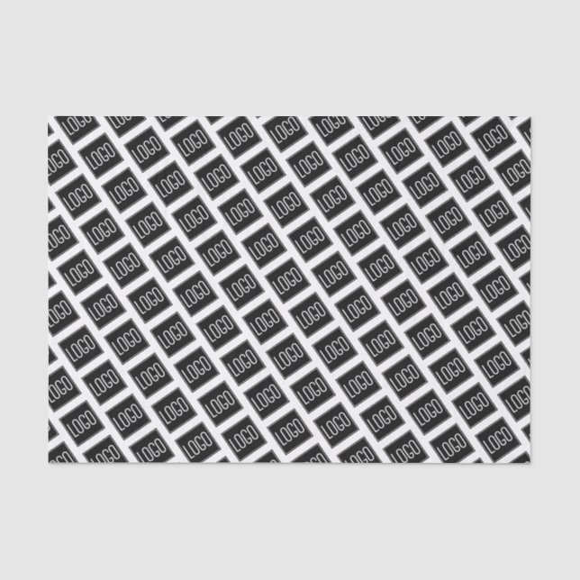 De Seda Papel Tissue com Logotipo – Embalagem Personalizad (Frente )