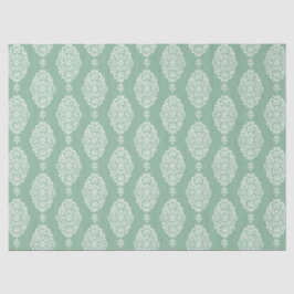 De Seda Papel Tissue Design Série Eucalipto Aquarela 8