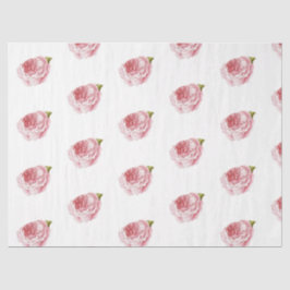 De Seda Papel Tissue Design Série Rosa Romântica 17