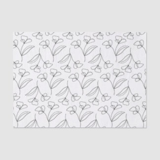 De Seda Papel Tissue Floral Chic