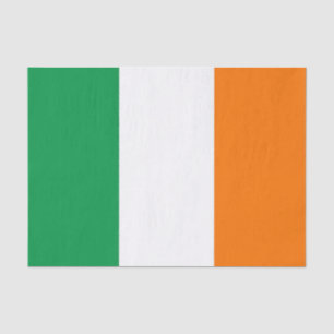 De Seda Papel tissue Patriótico com pavilhão da Irlanda